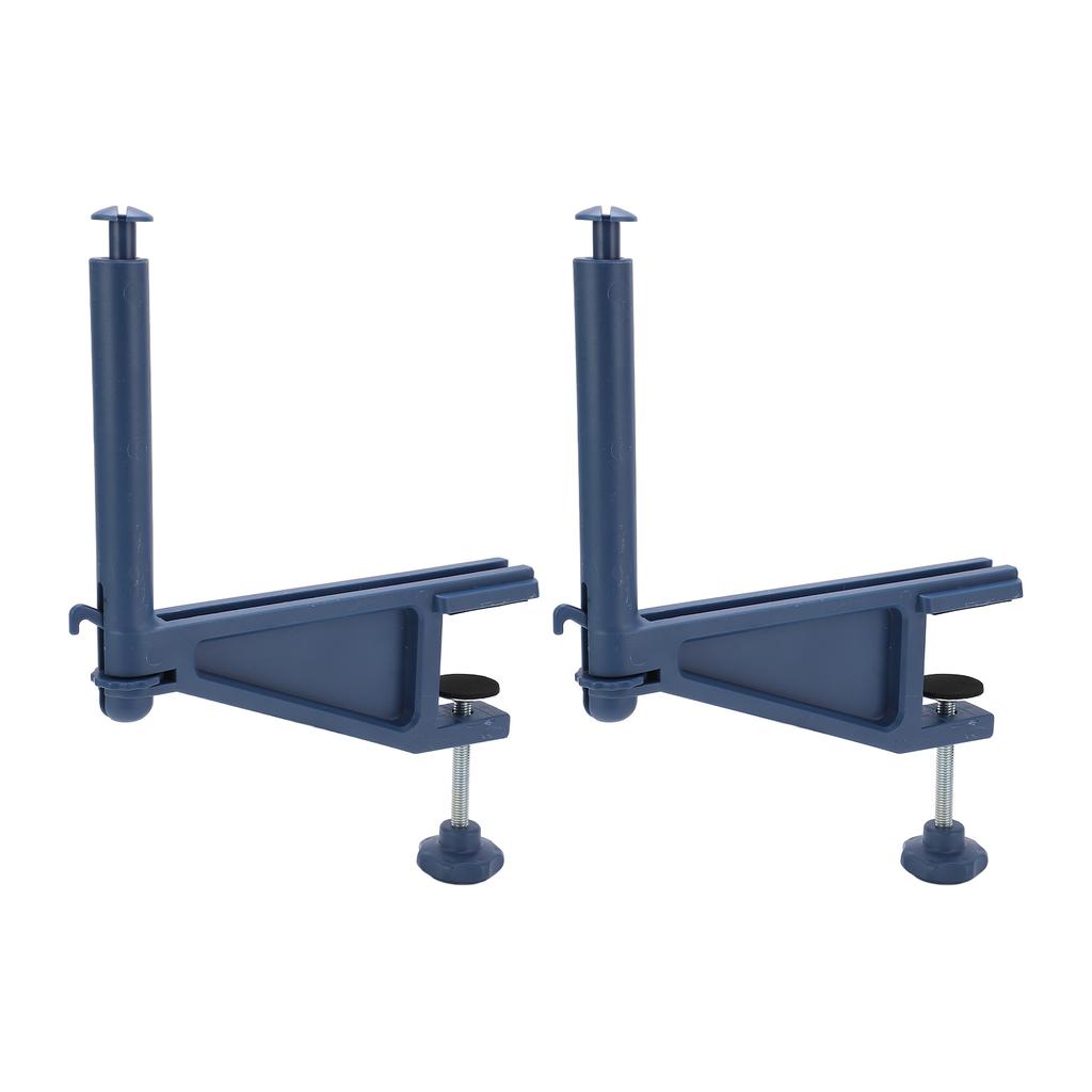 Professional Portable Table Tennis Net with Adjustable Clamp Post Set Screw FixationBlue