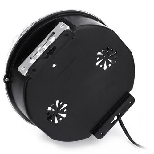 Original 25W 6 LEDs RGB Premium Sound Control Stage Light RGB LED Magic Crystal Ball Lamp Disco Light Laser Wedding Party Lamp