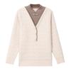 Mom's Stylish Improved Cheongsam Top: Middle-Aged Women's Velvet-Thickened Winter Sweater