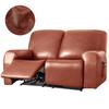 1/2/3 seter vanntett hvilestol Stoltrekk med lomme Stue Pu Relax Lenestol Slipcover Recliner Sofatrekk
