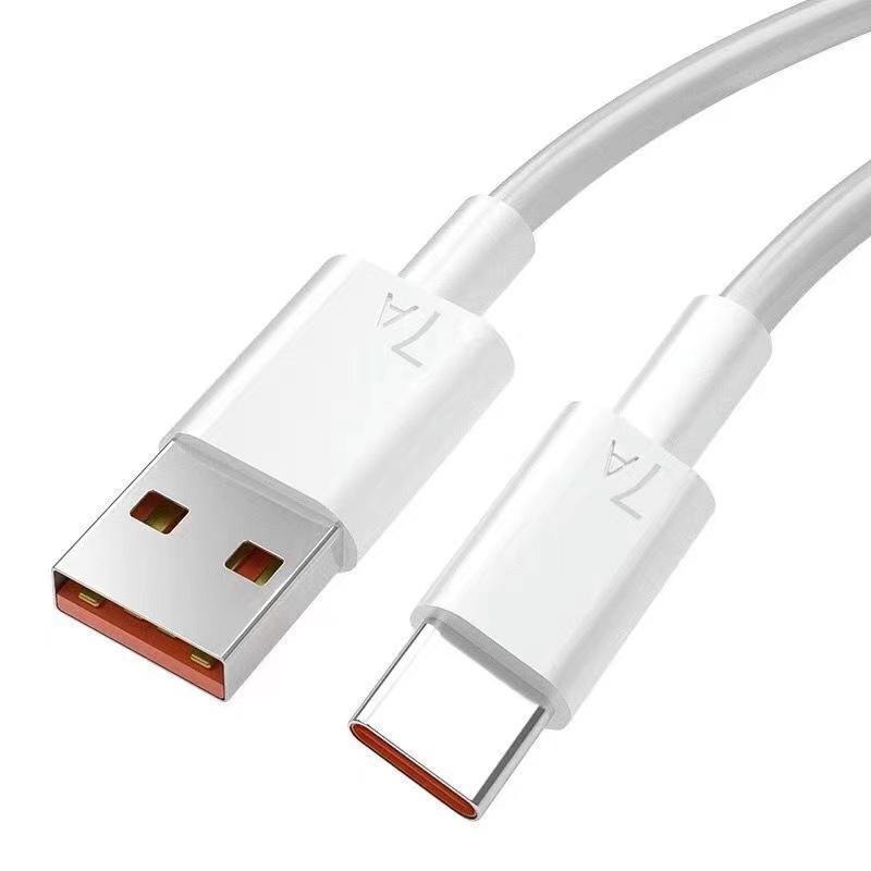 Καλώδιο φόρτισης 1M 2M Super Charging USB σε Type-C Καλώδιο φόρτισης 100W 7A Fast Charge Data για Huawei Xiaomi Quick Chager