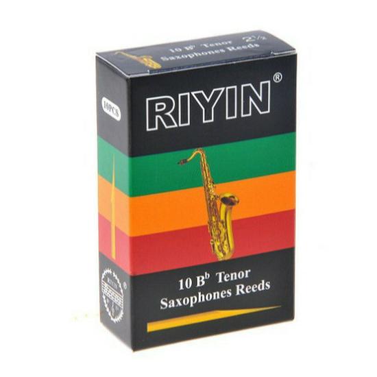 Saxophone and Clarinet Reeds, 10-Pack, Sizes 1.5/2.0/2.5, for Alto, Tenor, and Soprano.