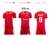 All-Ages Football Kit: Includes Jersey & Team Uniform for Training and Competition