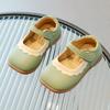 Flower Bordered Luxury Designer Shoes for Girls Kids New Spring Summer Toddler Girl Leather Shoes Princess Mary Jane H01188