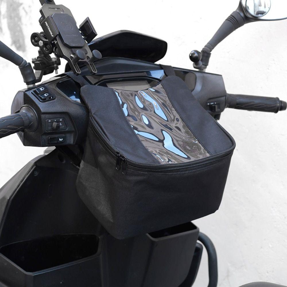 Viewing Window Mountain Bike Bag Waterproof Motorcycle Bag Durable Electric Scooter Bag