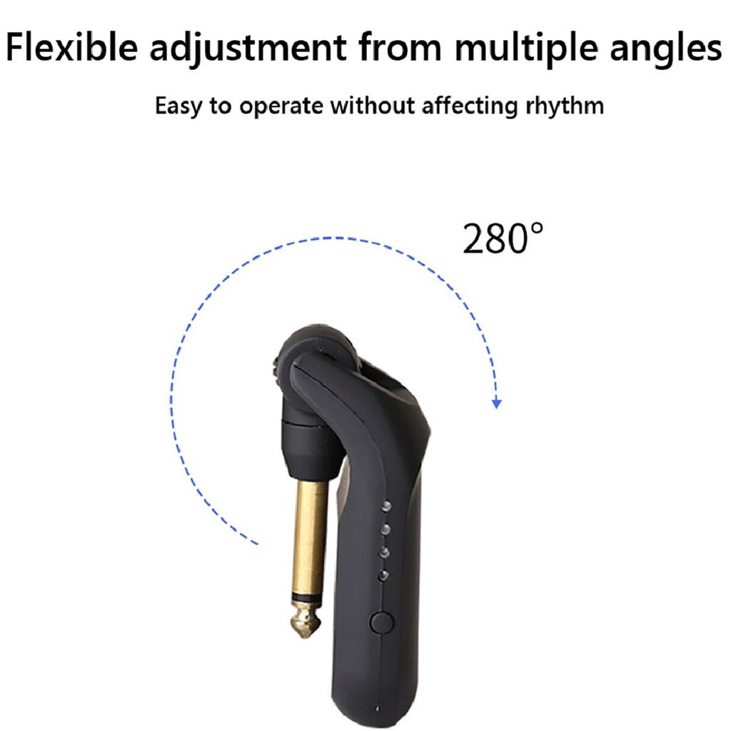 Miwayer C01 A8 Guitar Wireless System Audio Transmitter Receiver Pickup Rechargeable Wireless System for Electric Guitar Bass