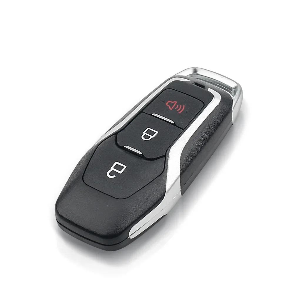 Keyless Go Smart Remote Car Key Shell Case 3/4/5 Buttons For Ford Fusion Explorer Edge Mustang Mondeo Kuka 2013-