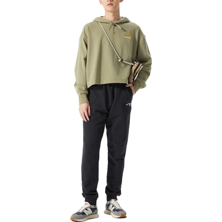 New Balance Sweatshirts Unisex Green Hooded Moderate Other UT21502-TCO