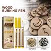 Jaysuing Burning Marker, Wooden Branding Coaster Cutting Board Hand DIY Design Burning Pyrograph Pen