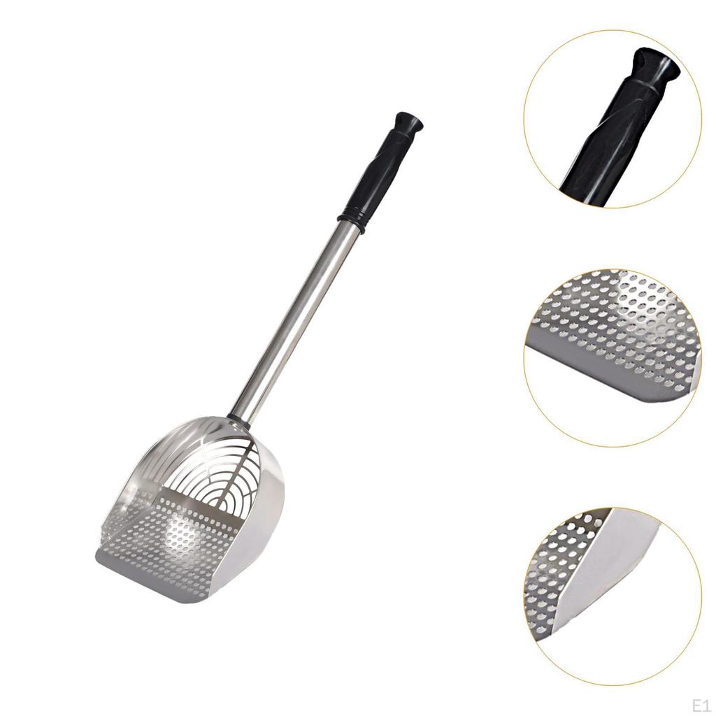 For Cat Litter Stainless Steel Mesh with Comfortable Handle