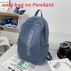 Nylon School Backpack For Teens With Durable Zipper And Phone Pocket For Daily Use