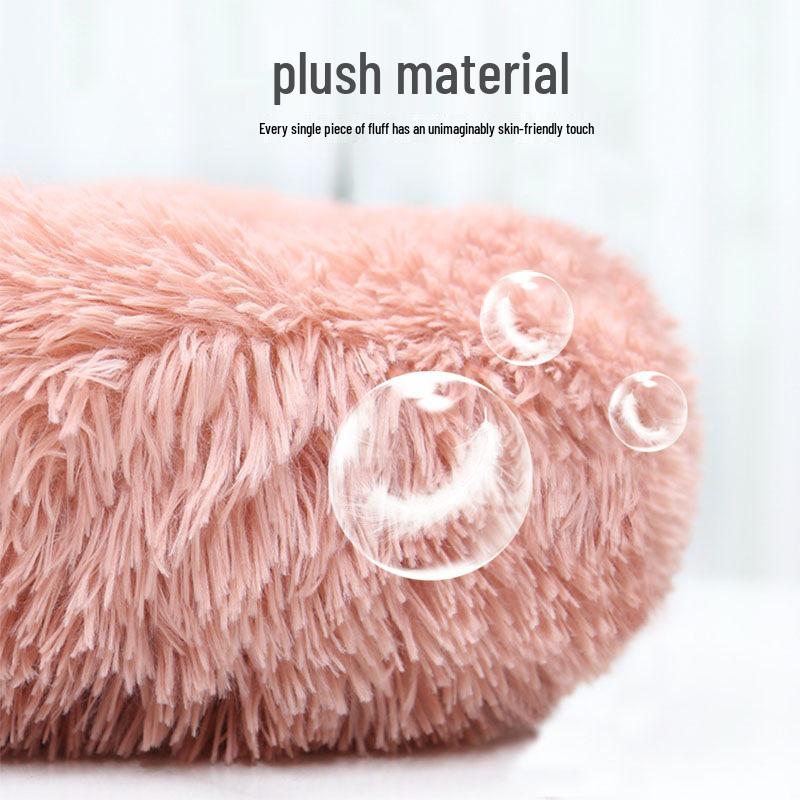 Plush Round Winter Warm Dog & Cat Bed