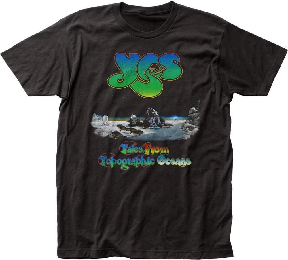 New! Yes Band Tour Album T-Shirt Cotton Tee Unisex Music Shirt Unisex T-Shirt XXXXL