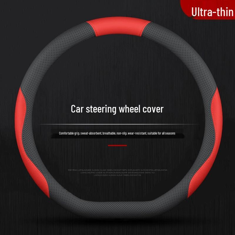 2025 Leapmotor T03 Steering Wheel Cover, Nappa Leather, Thin Grip, All-Season, Universal Fit. Default
