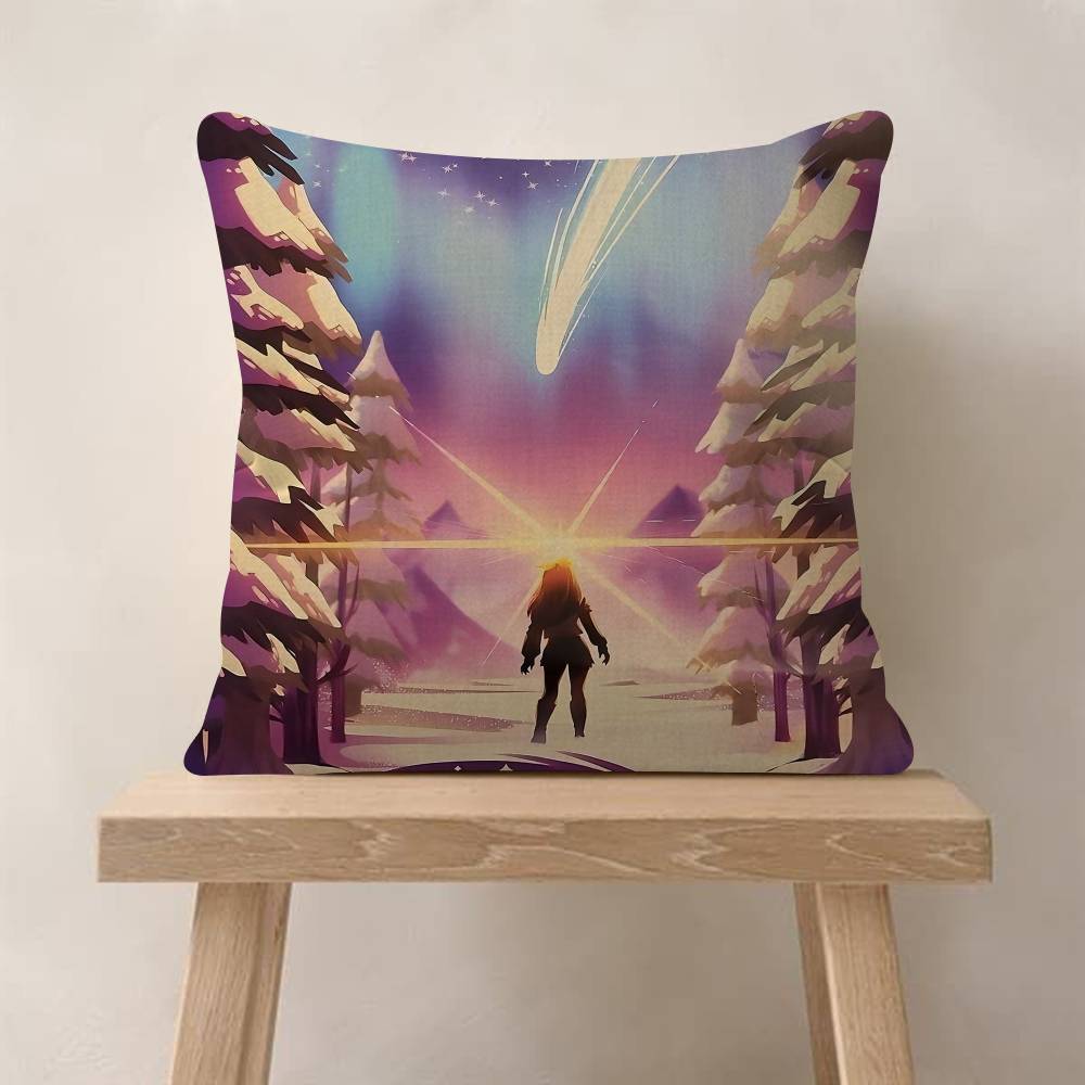 PC Game Aaphmau Cushion Cover Car Throw Pillow Case For Sofa Car Christmas Gift
