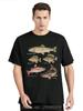 Summer Men T Shirt Street Style Retro Hiphop Fish Cartoon T-shirt Fashion Top Fisherman Vintage Oversize TShirt Streetwear