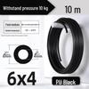 Zhuo Ji 8mm High-Pressure Transparent PU Air Hose for Air Compressors (Sizes: 4/6/10/12/14/16)