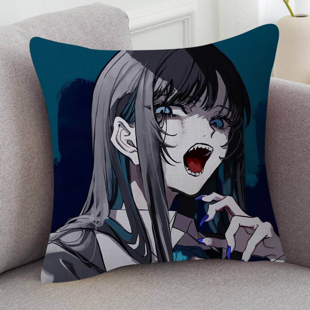 Singer Ado Cute Cartoon L Game Cushion Cover Pillowcase Upholstery Sofa Throw Pillow Home Decor Pillowcas
