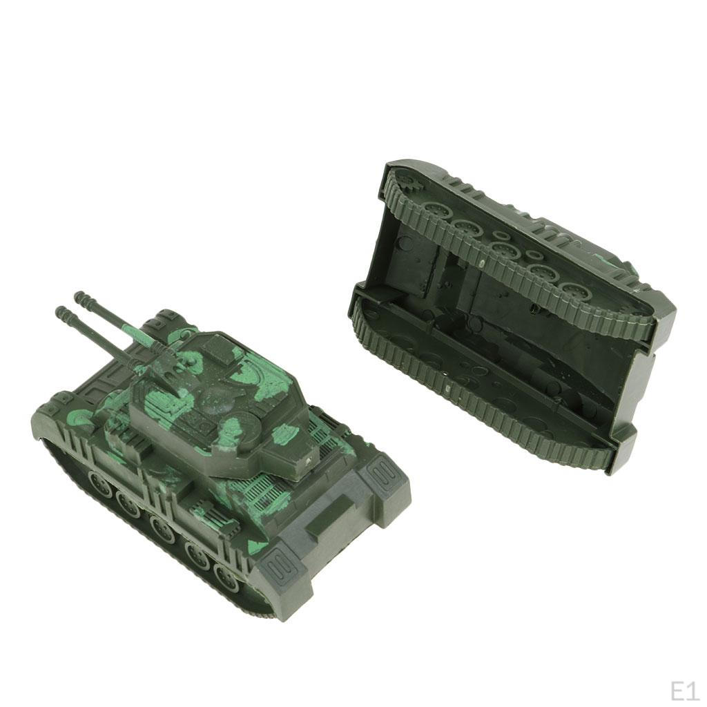 10 Model Heavy Tank Table Home Decor Pocket Toy