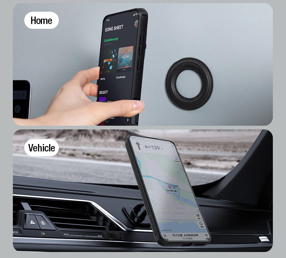 Für OPPO Find X8 Ultra Telefon Fall Nillkin CamShield Prop Magnetische Hard PC + TPU Shell Stoßfest Zurück Abdeckung