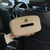 Boîte à mouchoirs de voiture Sac à mouchoirs pour dossier de siège Installation facile Pour Citroen C4 C3 C2 C-Elysee Berlingo Picasso Jumpy Cactus Aircross Saxo