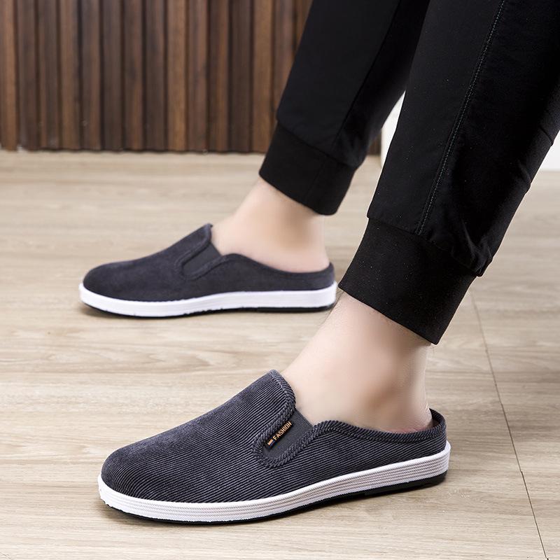 Herren Frühling/Sommer Casual Slipper Backless Loafers - Bequeme, Atmungsaktive Fahrschuhe