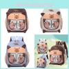 Preschool Kids Backpack With Comfortable Back System And Cartoon Pattern
