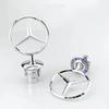 Car Sticker Star Bonnet-Badge Car Hood Front Chrome Logo Hood Marking for Mercedes Benz C E S Class W204 W205 W212 W213 W211 W22