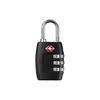 [Suitcase Company] GPT Padlock Dial Type TSA Lock 3 Digit Hook Type Variable Number Dial Lock Colorful Overseas Travel Domestic Travel Black