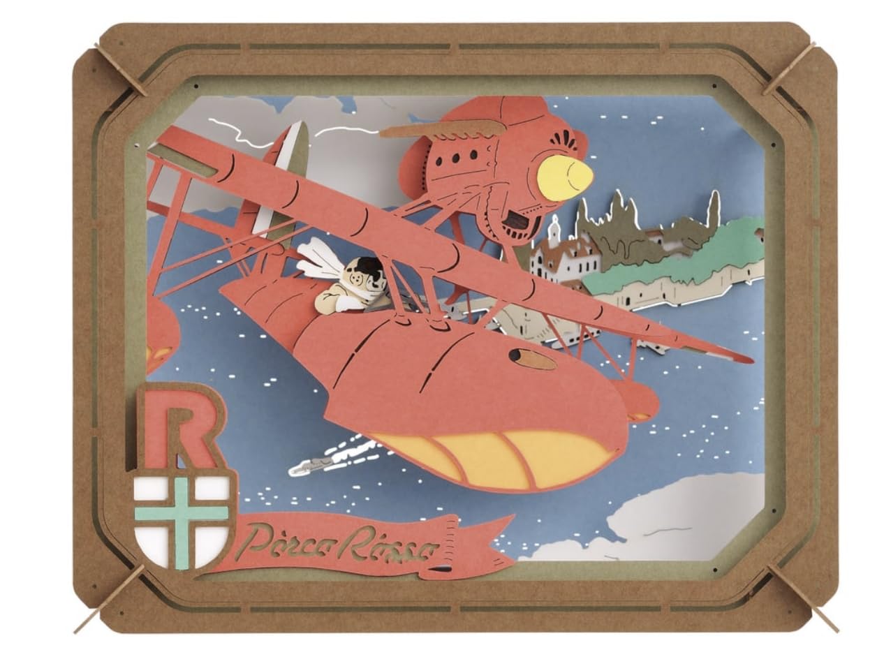 

Бумажный театр Порко Россо Из Адриатического моря PT-064X