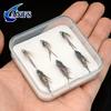 6pcs/box Realistic Design Nymph Jig Flying Fishing Set-Trout Fishing Slow Sink Fly with Rayon