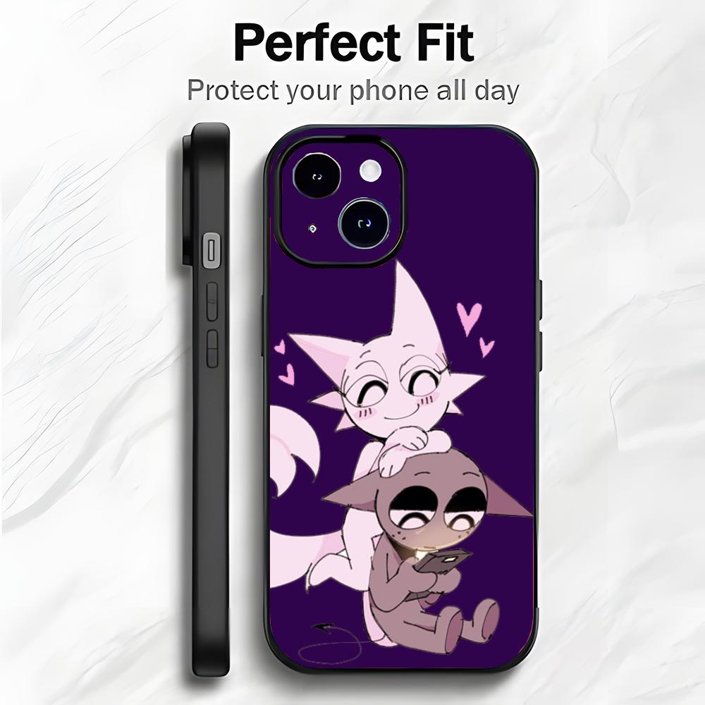 

Sprunki Fan Art W-Wenda Sprunki Phone Case Phone Case Soft Packaging Lightweight For iPhone17 16 15 14 13ProMax iphone12promax