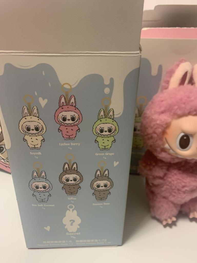[USED] Authentic POPMART Labubu Macarons, Labubu Lychee Berry