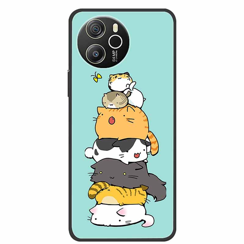 For Blackview Shark8 Case Luxury TPU Soft Silicone Cover Phone Cases for Blackview Shark 8 5G Protector Bumper Lovely Cute Coque