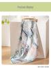 Silk Crepe De Chine Snood: Elegant Luxury Scarf Gift for Mother's Day