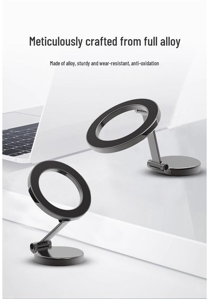 Magsafe Foldable Magnetic Phone Holder for Car Dashboard