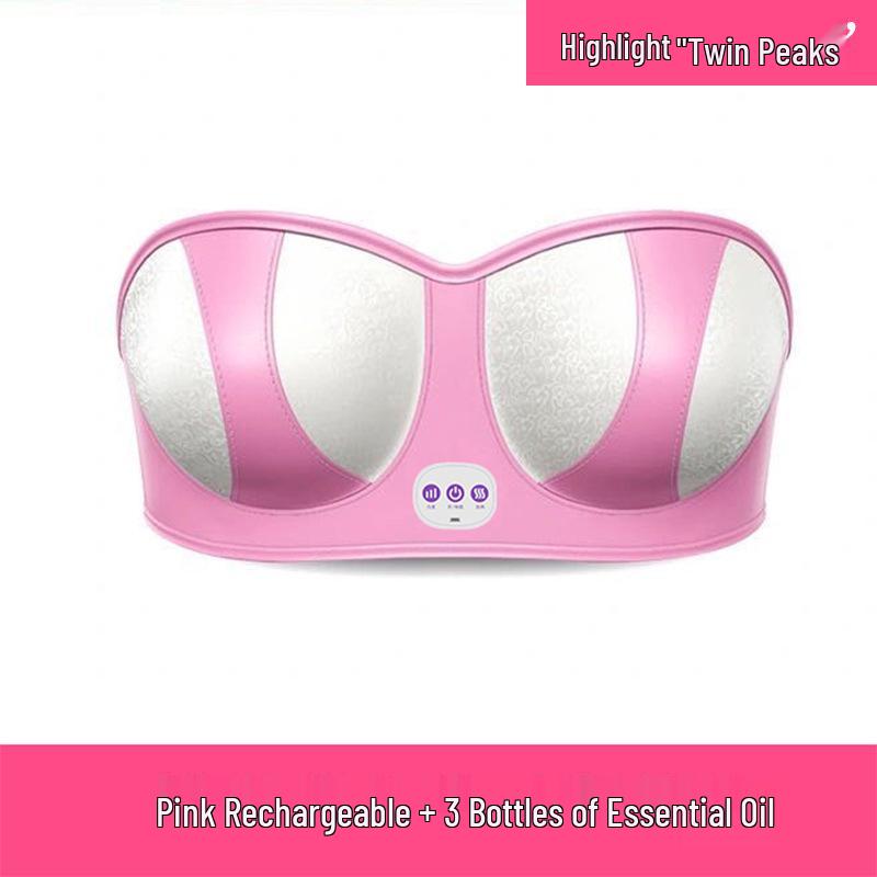 Wireless Electric Breast Massager with Heat and Vibration - Unblocks & Beautifies.
