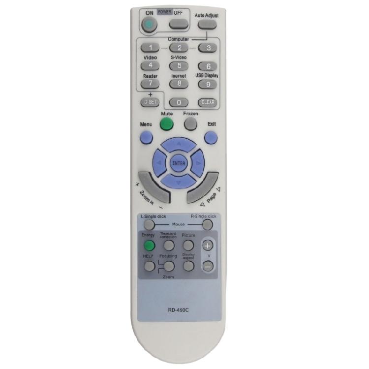 

New Replaced Remote Control for NEC Projector Rd-450c Projector for Home Office 1