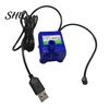 Water Feeding Pump Powerful Solid Mini Lightweight Convenient Splash-proof Easily Cleaning LED Light Pet Cat Fountain Motor for Puppy