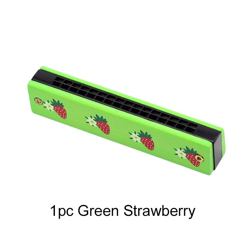 Children Wooden Harmonica Musical Instrument Toys Early Education Kindergarten for Beginners Music Teaching Aids Puzzle TMZ
