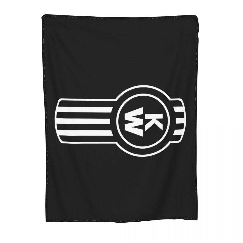 Couverture Ultra-Douce en Micro-Polaire avec Logo de Camion Kenworth