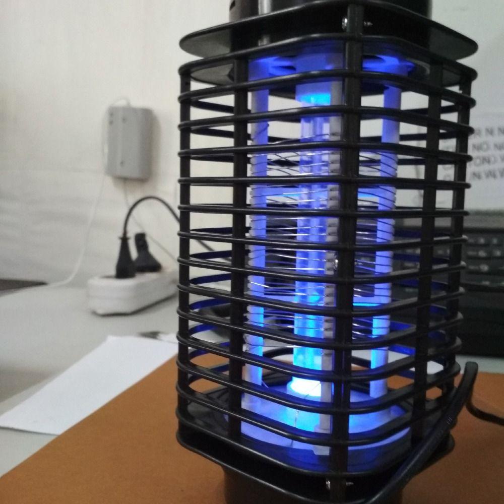 Electric Shock Mosquito Killer Lamp LED Fly Traps Trapping and Insect Killing Lamp  Office