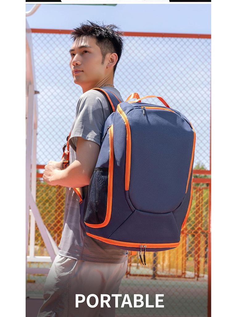 2025 Water-Repellent Large Capacity Multifunctional Sports Backpack for Basketball and Football - Lightweight Outdoor Training Bag