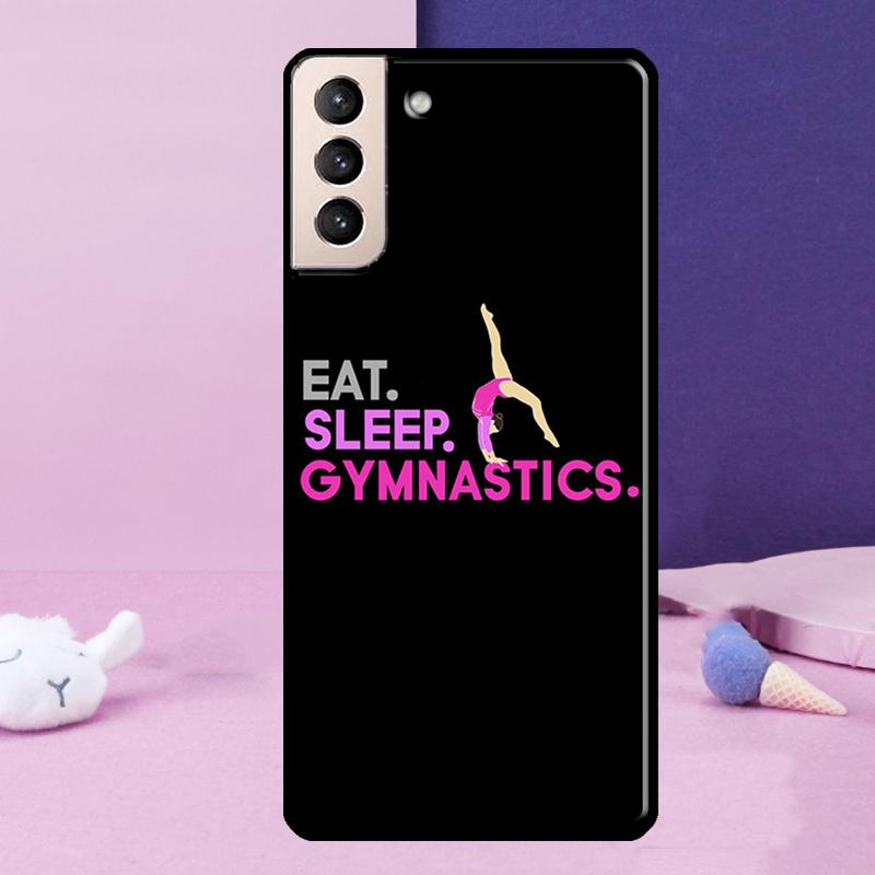 Love Gymnastics Phone Case For Samsung Galaxy S24 Ultra S25 Ultra S9 S10 S20 S21 S22 Plus S23 S24 FE Cover