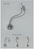 Flexible LED Spotlight: 1W/3W Wall Lamp for Clothing Store, Entrance, Painting, or Bedside Use