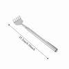 10Pcs with Pen Clip Back Scratcher Stainless Steel Itch Relief Tool Handheld Massager  Back Itching