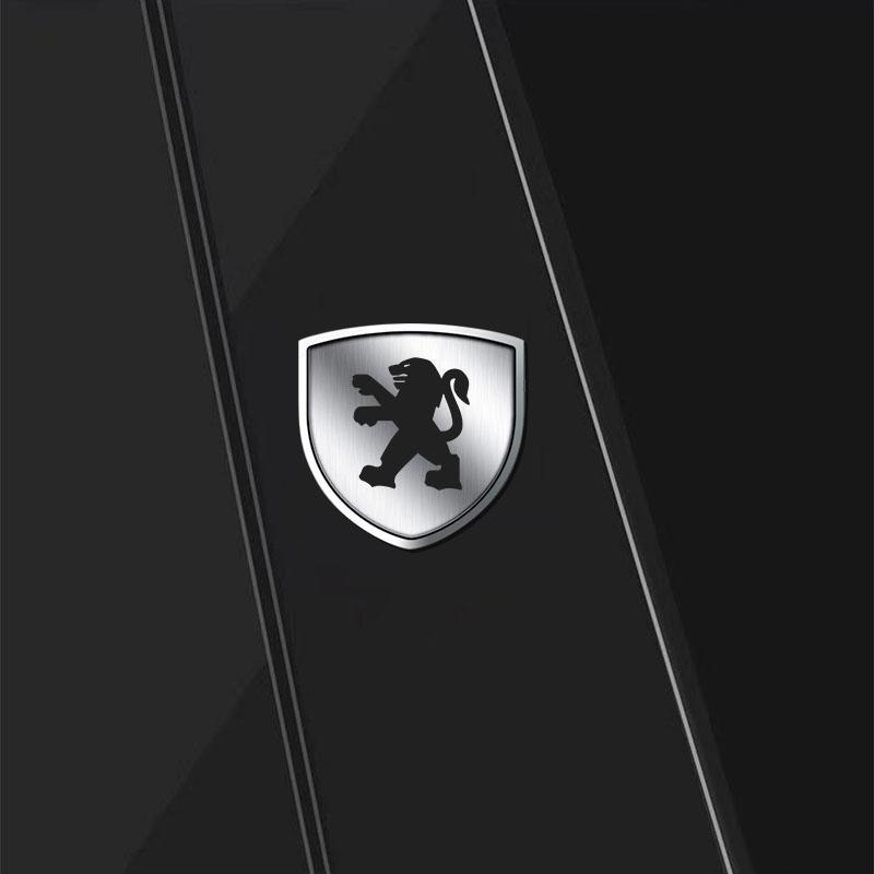 1 Stück 3D Metall Auto Türschutz Emblem Auto Karosserie Abzeichen Aufkleber Styling Für Peugeot 308 408 508 RCZ 208 3008 2008 206 207 108 406 407 408 206 207 208 306