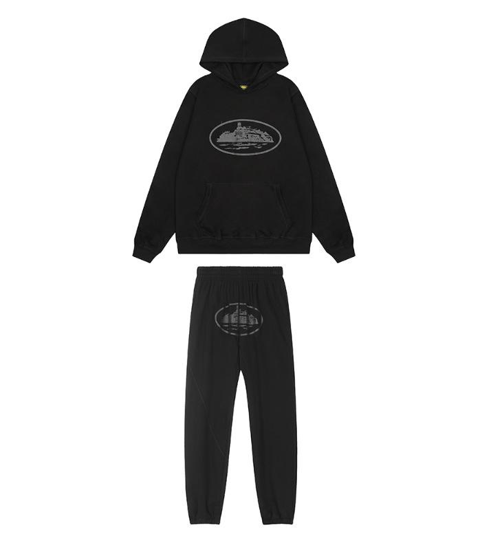 Klasická mikina s logem parníku a sada unisex ležérních tepláků