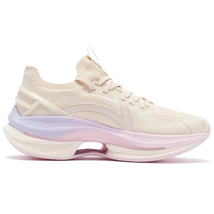 New LiNing WuShi 5S 1.0 Cushioning Anti Slip And Wear Resistant Low Top Running Shoes Women's Cherry Blossom Pink