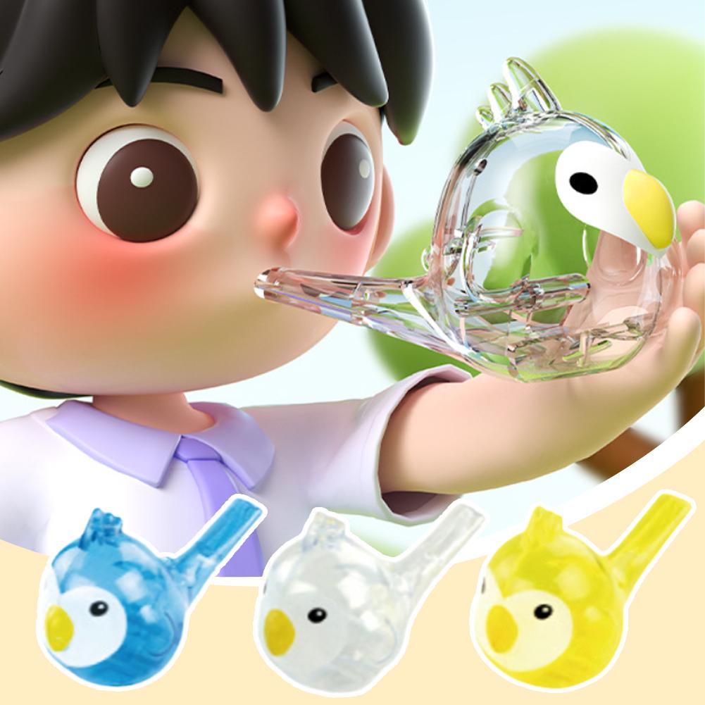 Wasservogel-Pfeife Spielzeug für Kinder Mundmuskeltrainer Pädagogischer Spaß Aussprache-Pfeife Rando L8O8